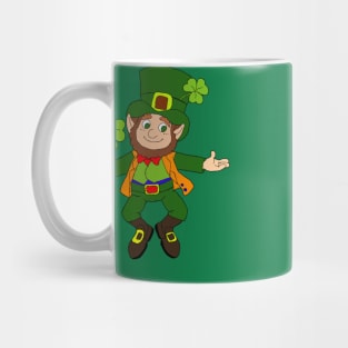 Leprechaun I'm a wee bit Irish gift Idea  st patricks day Mug